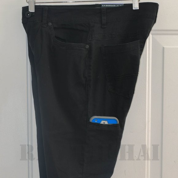 BLACK NWT G.H. Bass & Co. Men's 6 Pocket Groundwork‎ Pant - Picture 9 of 9